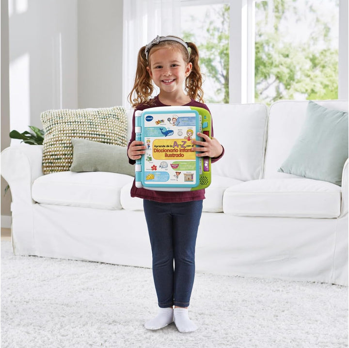VTech Animales 3480-614422 Hause, illustriertes Wörterbuch für Kinder ab 3 Jahren, über 200 Wörter z