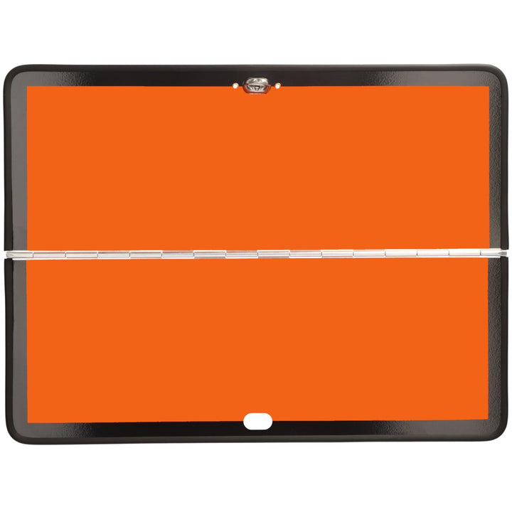 SAMETRUCK ADR Gefahrgut Warntafel Orange horizontal klappbar Warnschild LKW NFZ GGVS 400x300mm
