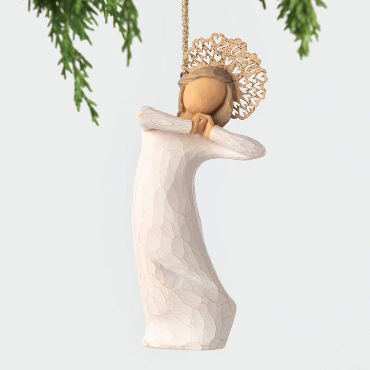 Willow Tree Weidenbaum-Jahres-Ornament, handbemalt 4" high 2020 Ornament, 2020 Ornament