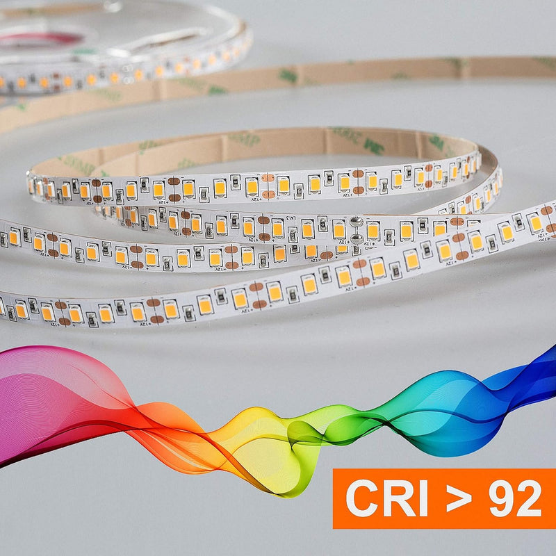 Mextronic LED-Streifen warmweiss/LED-Strip (2700k) CRI 92, 72W, 5 Meter, IP20