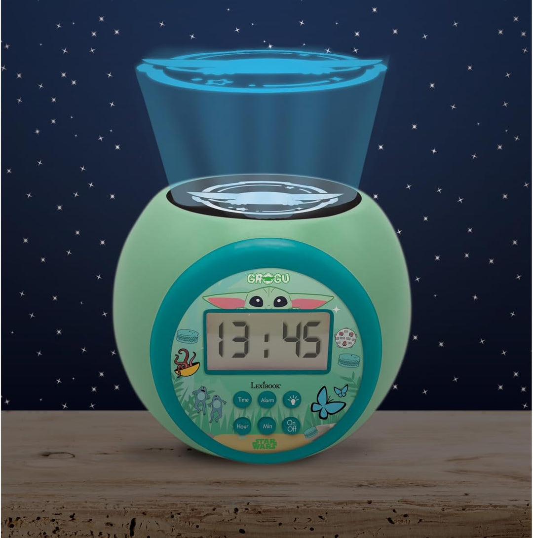 Lexibook, Star Wars, Projektor-Wecker, RL977SWLXB | Deckenprojektion, Timer, LCD-Display, Schlummerf