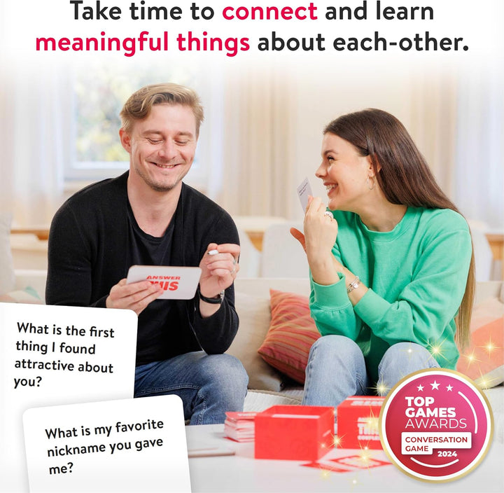 Answer This - Couples - English - How Well Do You Know Your Partner? - Relationship & Conversation C