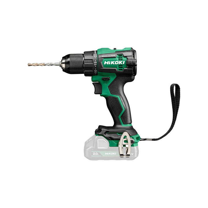 HIKOKI Akku Schlagbohrschrauber DV18DEW4Z, 13mm Metall-Bohrfutter (18V, Max. Festdrehmom. hart: 70 N