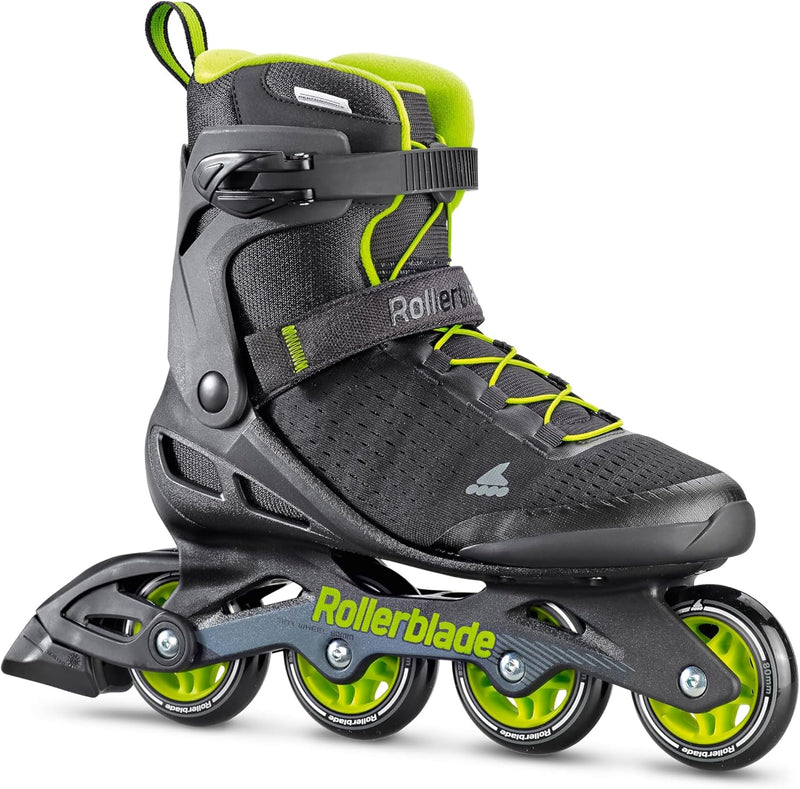 Rollerblade Herren Zetrablade Elite Inline-Skates EU: 40 (UK: 6.5 / US: 7.5) SCHWARZ/LIME, EU: 40 (U