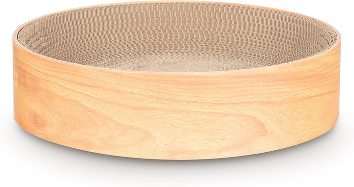 COIL Kratzpappe, Katzenbett, Katzenkratzbaum, Katzenliege, Umweltfreundliches Bett, MDF, Modern, kom