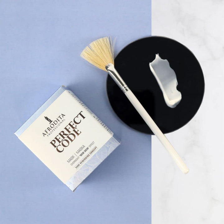 Afrodita Professional PERFECT CODE Maske | 50ml | Über Nacht ''New skin effect'' | Innovativ Bio-Enz