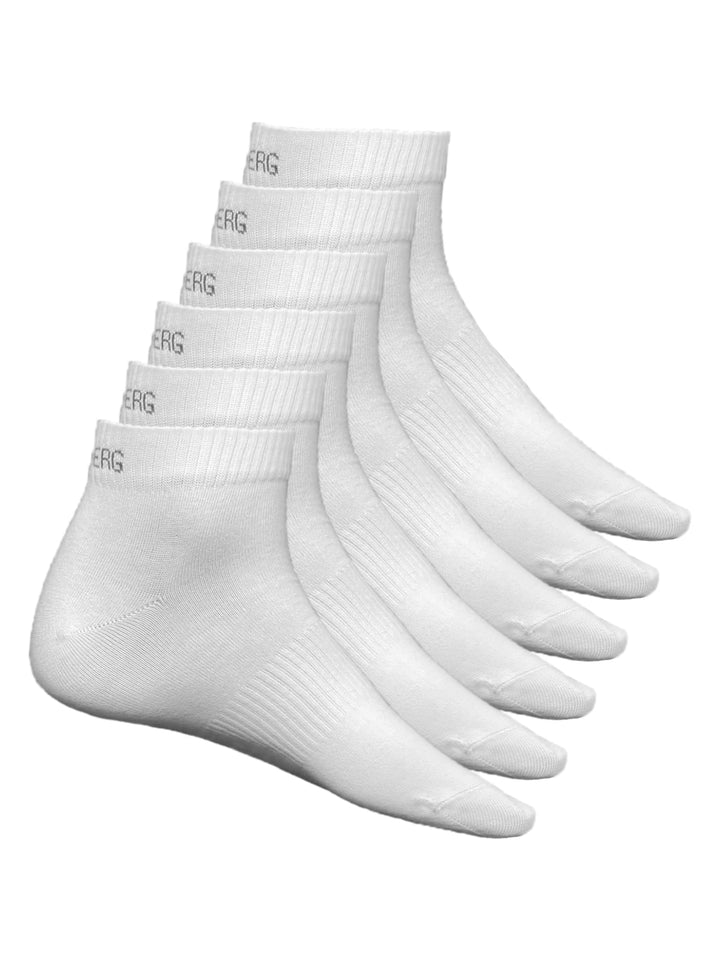 Romberg Unisex Ankle Socks, 6er Pack 35-38 Weiss, 35-38 Weiß