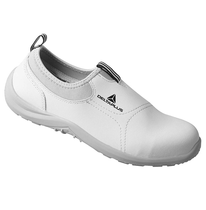Deltaplus MIAMIS2BC42 Niedrige Schühe Aus Mikrofaser/Pu - S2 Src, Weiss, Grösse 42 41 EU Weiss, 41 E
