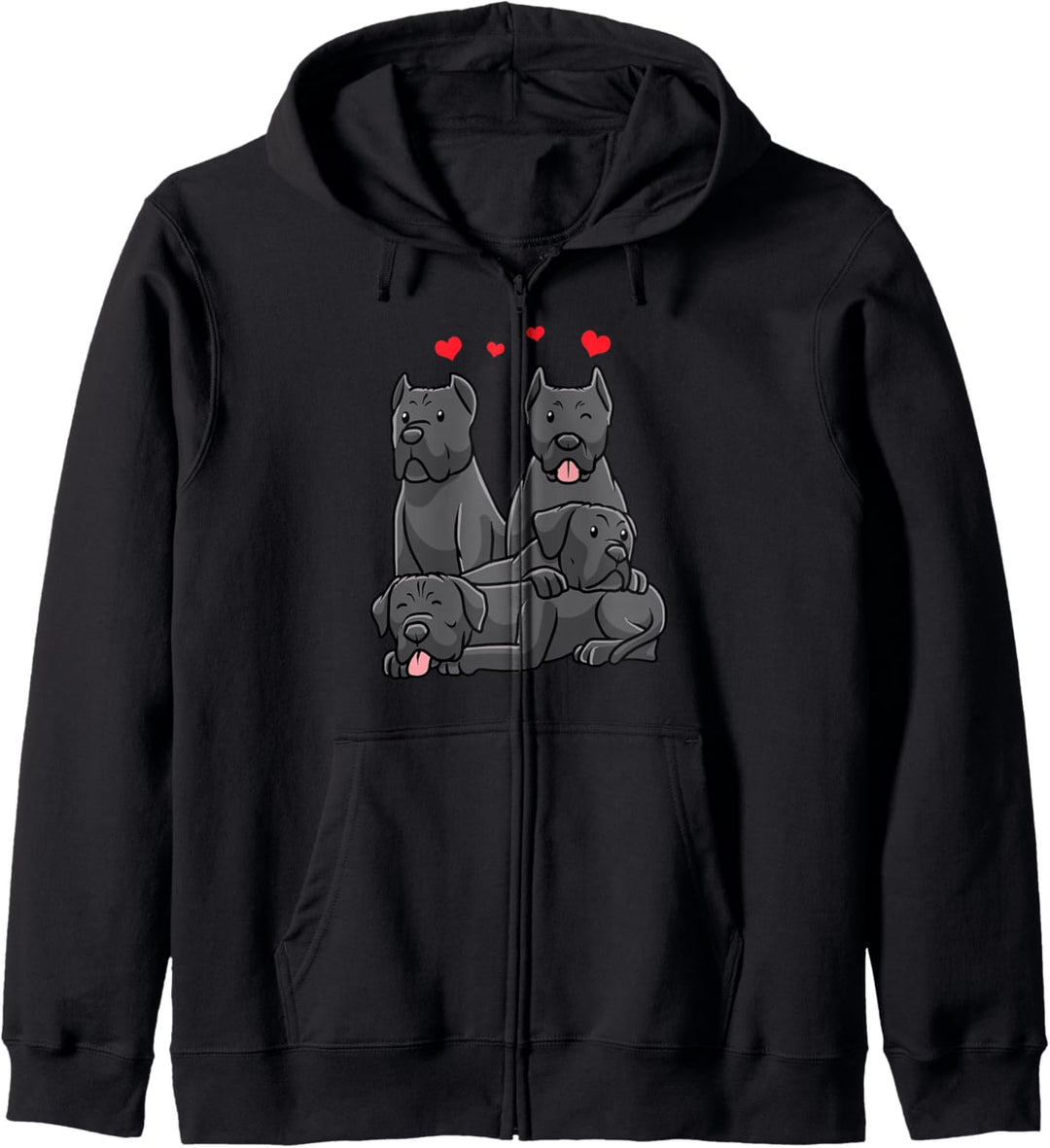 Cane Corso Italiano Hund Kapuzenjacke