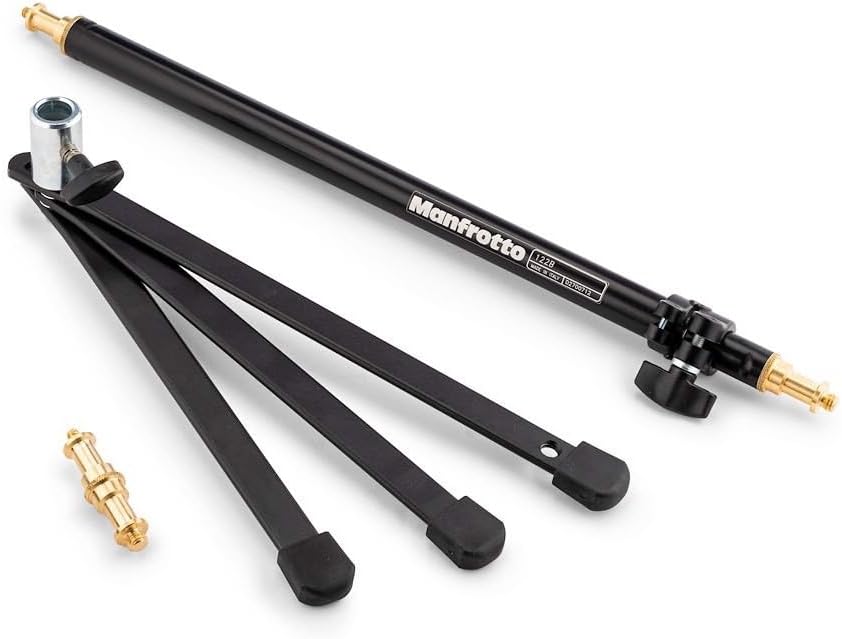 Manfrotto Stativ Backlite Schwarz