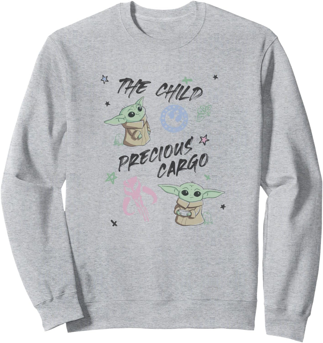 Star Wars: The Mandalorian The Child Precious Cargo Sketch Sweatshirt
