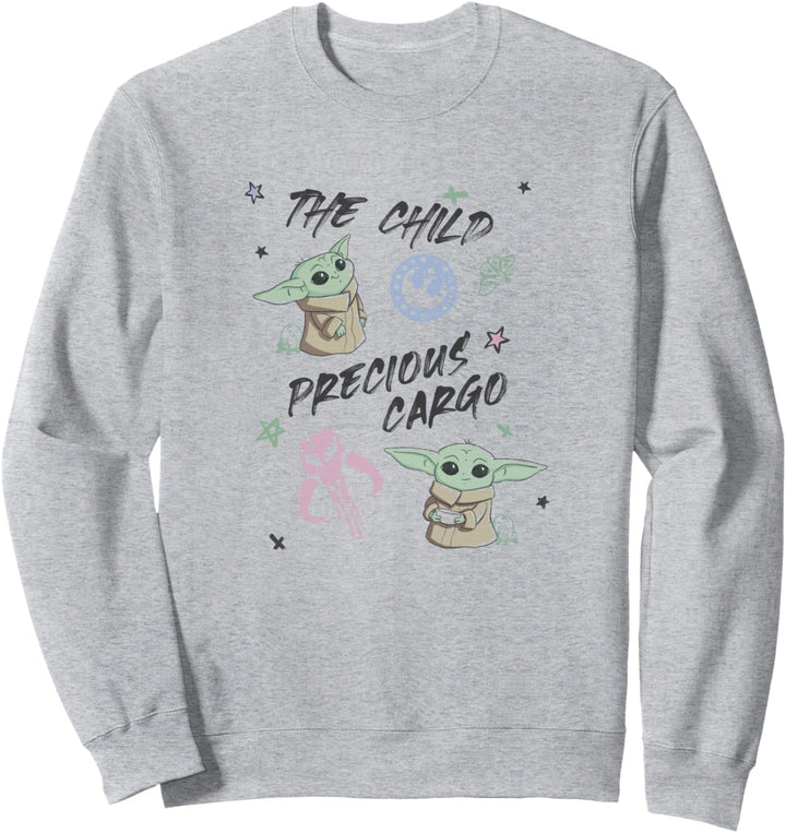 Star Wars: The Mandalorian The Child Precious Cargo Sketch Sweatshirt