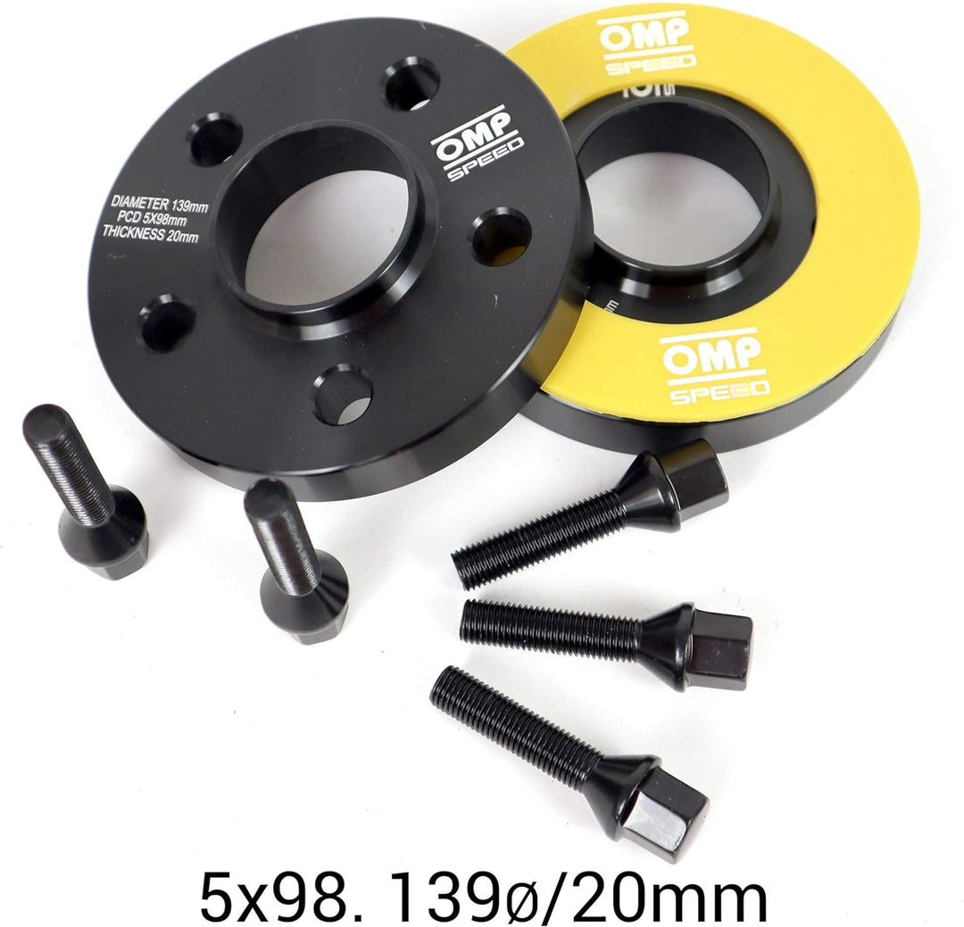 Omp Speed Set Abstandhalter Omp 20Mm 5X98 58.1 M12X1.25+12X1.5 5x98 58.1 20mm, 5x98 58.1 20mm