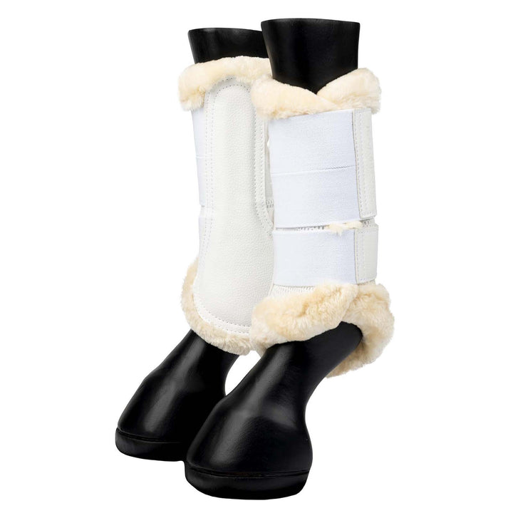 LeMieux Unisex Capella Bürstenstiefel X-Large Weiss, X-Large Weiss