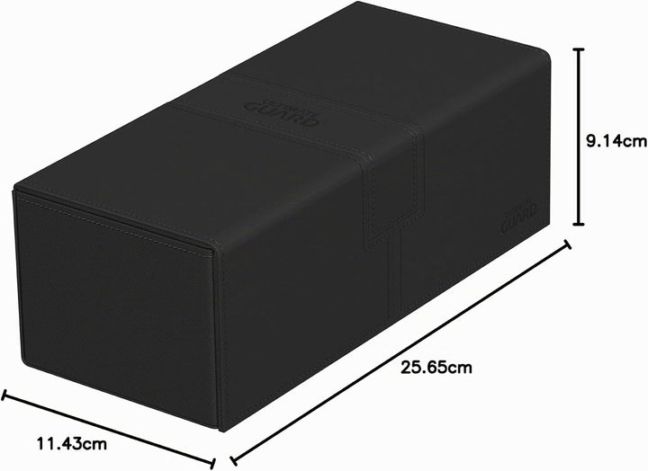 Ultimate Guard Twin Flip`n`Tray 266+ Xenoskin schwarz, Schwarz