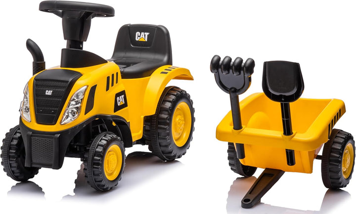 Kinder Rutschauto Rutschfahrzeug New Holland Traktor mit Anhänger Rutscherfahrzeug Kinderauto Kinder