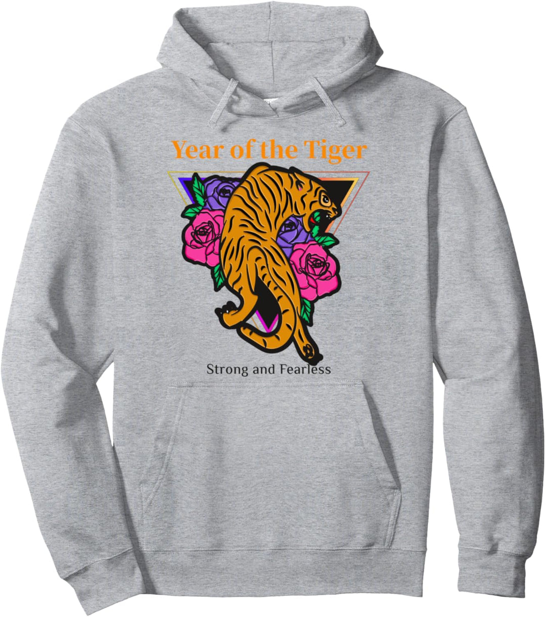 Chinesisches Neujahrsfest des Tiger-Tierkreises Pullover Hoodie