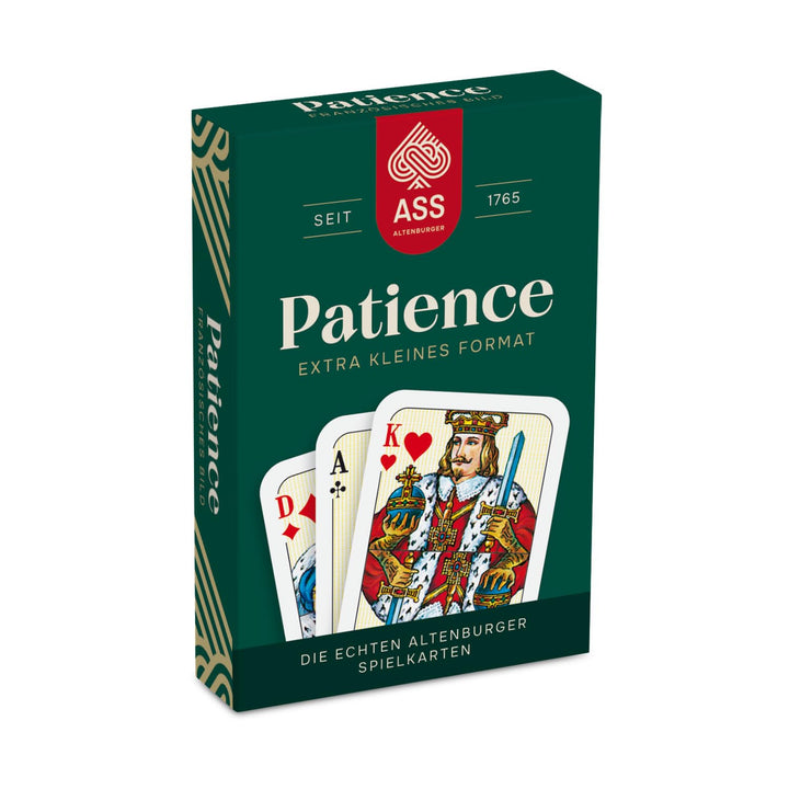 ASS 22570097 Mini-Patience-Das Klassische Kartenspiel-im Miniformat, Keine, ab 8 Jahren