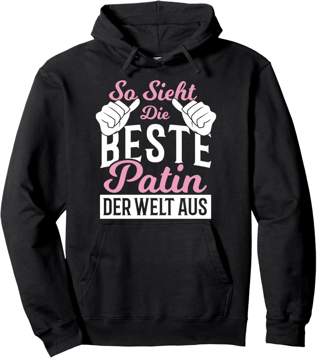 Patentante Taufpatin Fragen - Tante Patin Coolste Patentante Pullover Hoodie