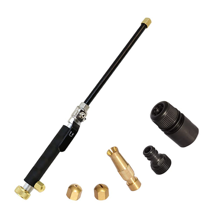 Bekasa Hochdruck Schlauchtülle Hochdruckreiniger, Waschstab ausziehbarer Gartenschlauch, Wassersprüh