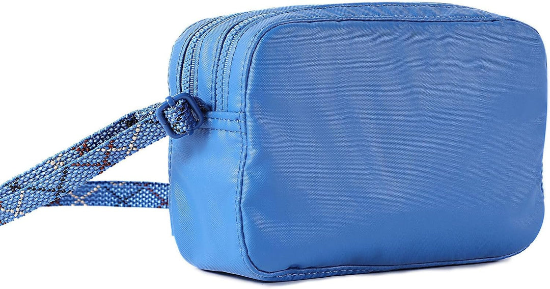 Hedgren Unisex Maia Umhängetasche S Blau (Creased Strong Blue), S Blau (Creased Strong Blue)