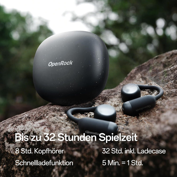 S2 Open-Ear Kopfhörer, 7G-Ultraleicht-Design, Hi-Res LDAC-Audio, dreifach wasserfest, Bluetooth 6.0,