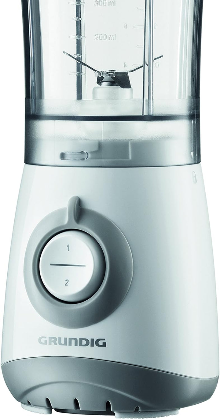 Grundig SM 3330 Kompaktmixer, Mixer, Kaffeemühle,Entsafter oder Zerkleinerer mit verschliessbarem BP
