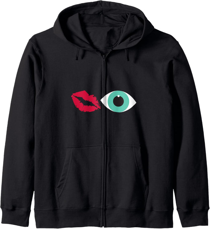 Ich Küss Dein Auge Geschenk Für Deinen Bro Kapuzenjacke