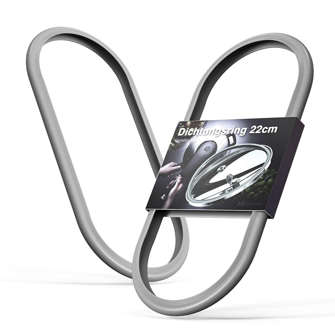 Mellbree 22cm Dichtungsring für WMF, 2 Stück 6068559990 6068559997 Dichtungsring Schnellkochtopf Ers