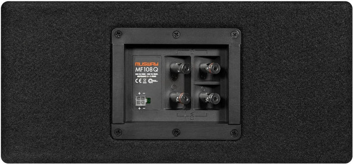 Musway MF1080Q Single-BASSREFLEX-System 20cm Subwoofer