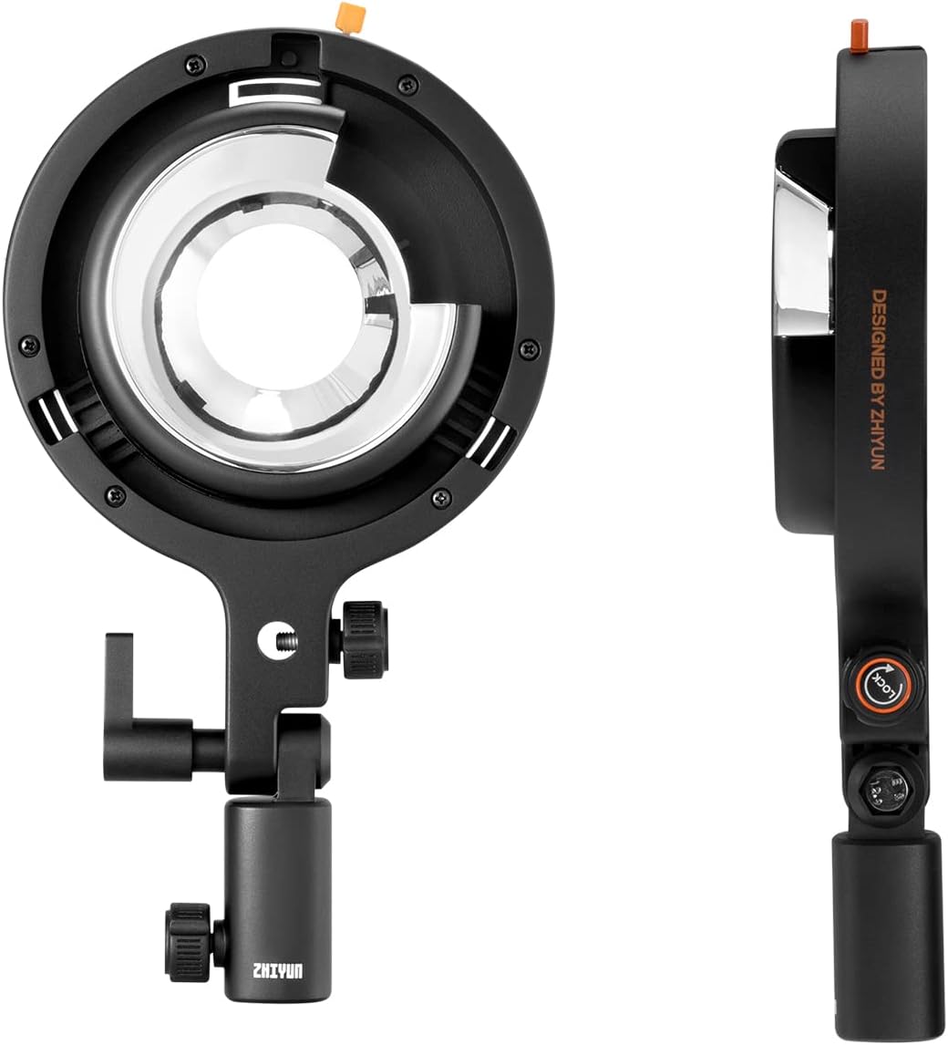 ZHIYUN Adapter A für G60 Videoleuchte von Bowens Mount auf ZY Mount