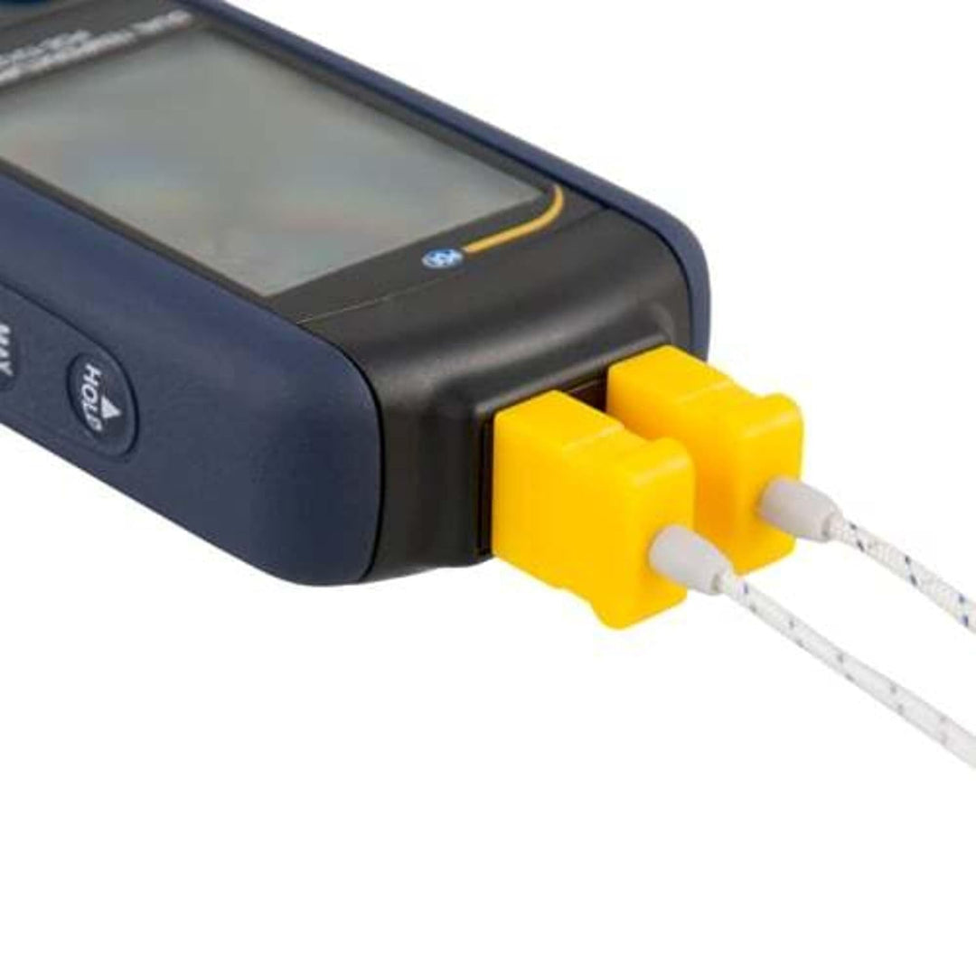 Temperaturmessgerät PCE-T312N Dual-Eingang grosser Temperaturbereich Abschaltautomatik für Thermoele
