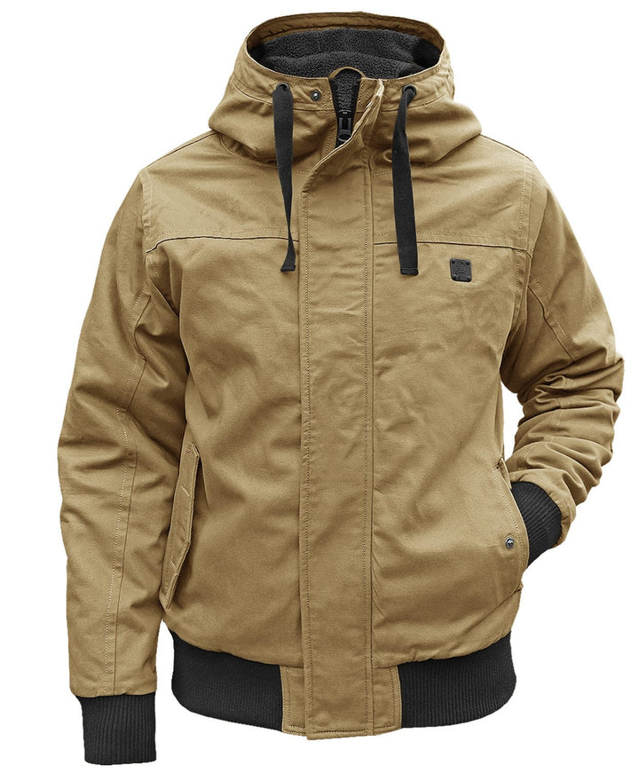 Brandit Winterjacke Grizzly mit Futter Hooded Parka S sand, S sand