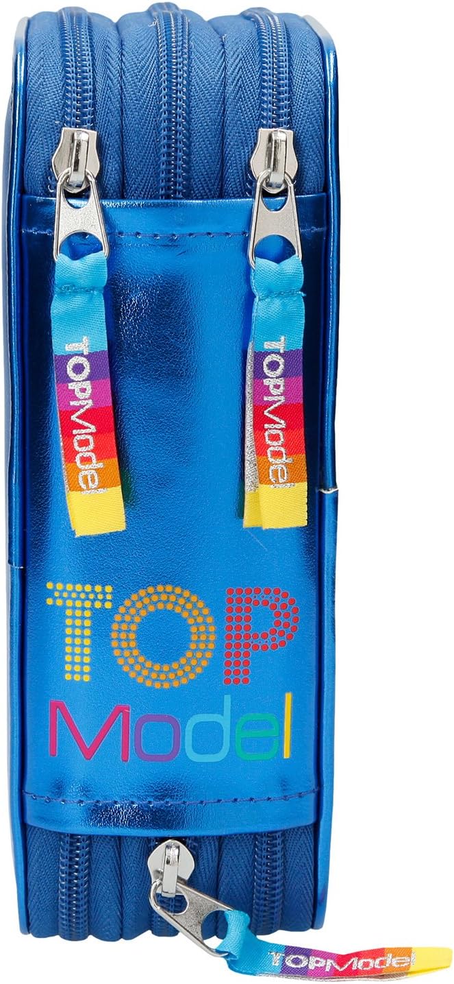 Depesche 10072 - Federtasche 3 fach, TOPModel Friends, blau Topmodel Friends Blau, Topmodel Friends