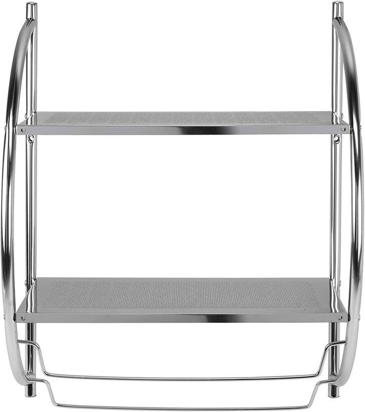 Croydex Universal Flush Ventil Hebel Kabel, Edelstahl, Chrome, 25.5 x 45 x 54.3 cm Regal und Handtuc