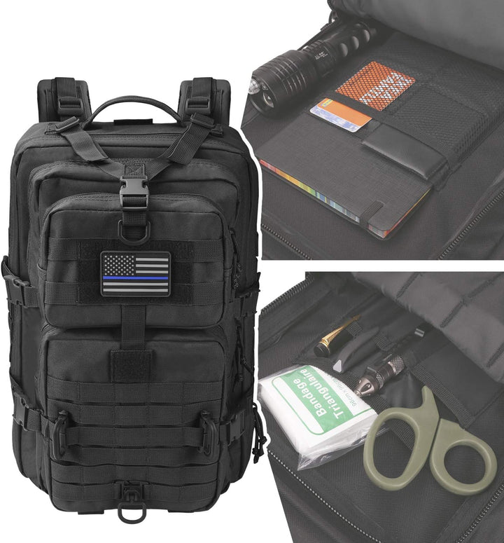 Hannibal Tactical Militär Taktischer Rucksack Cooper Rucksack Armee Assault Pack 3 Tage Bug Out Go B