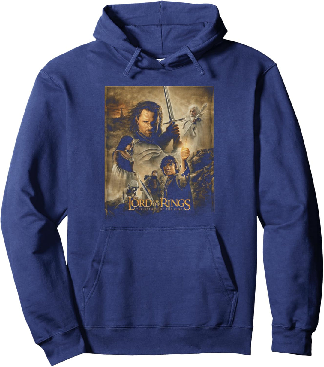 The Lord of the Rings Return of the King Poster Pullover Hoodie