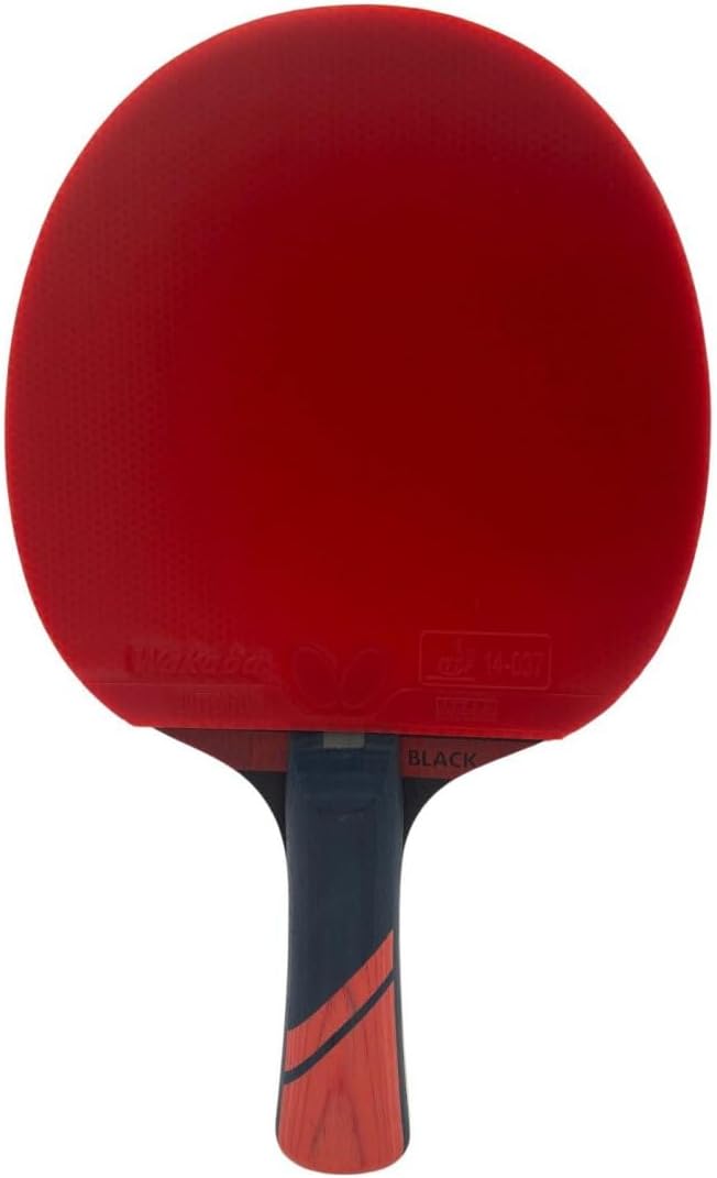 Butterfly® Dimitrij Ovtcharov Black Tischtennisschläger | Eva-Technologie | ITTF zertifizierter Waka