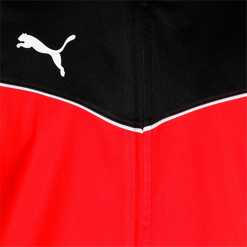 PUMA Herren Individualrise Tracksuit Trainingsanzug S Puma Red-Puma Black, S Puma Red-Puma Black