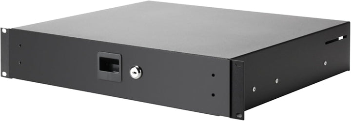 Adam Hall 19" Parts 87402 A Rackschublade 2 HE Aluminium, Schwarz Aluminum 2 HE, Aluminum 2 HE