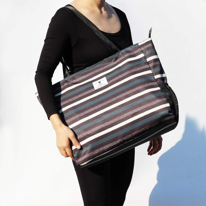 Grosse Strandtasche, wasserabweisend, leicht, 50,8 cm, für Damen, für Fitnessstudio, Strand, Reisen,
