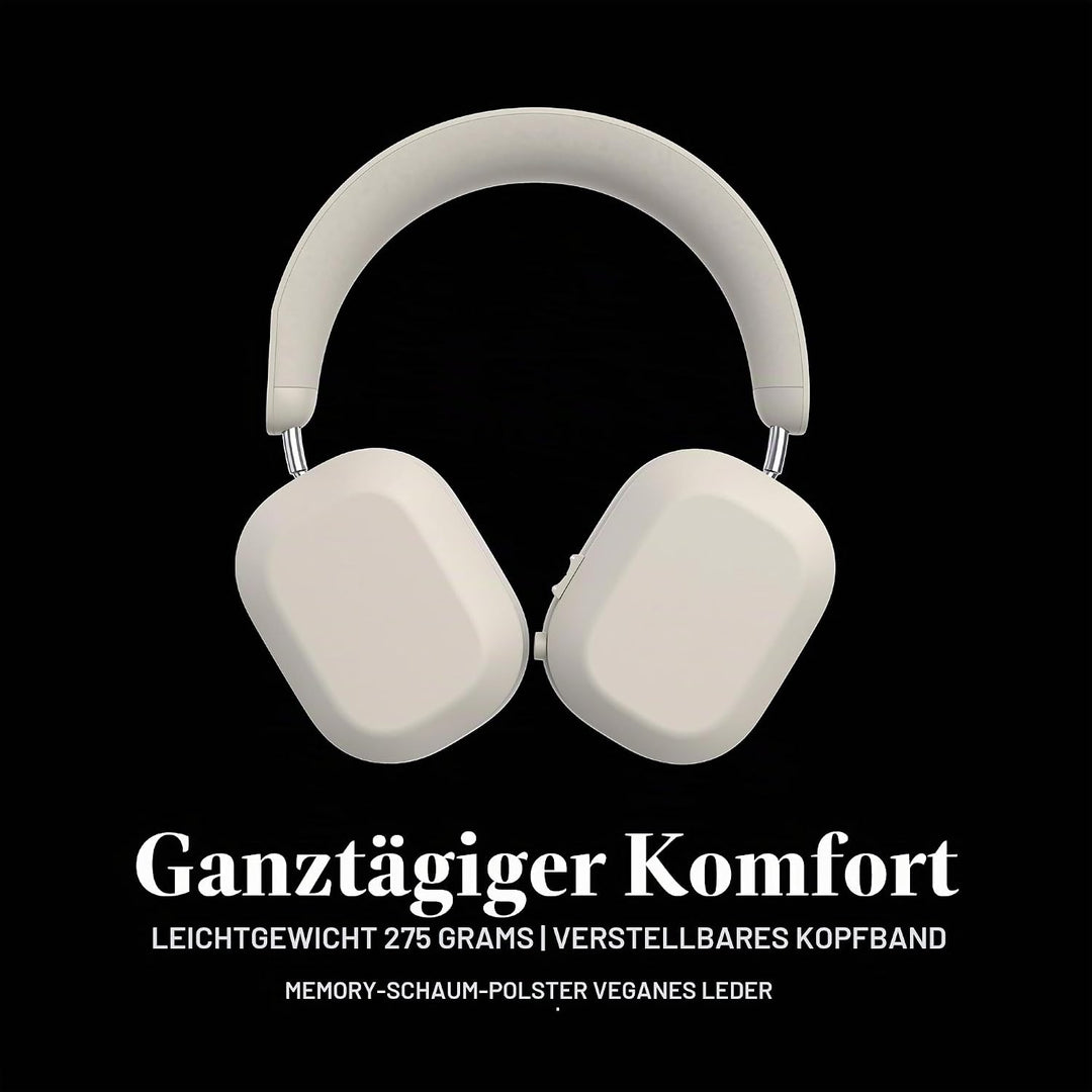 Defunc Mondo Over-Ears Wireless Headphones with Optional Cable - 45H of Active Play Time - Bluetooth