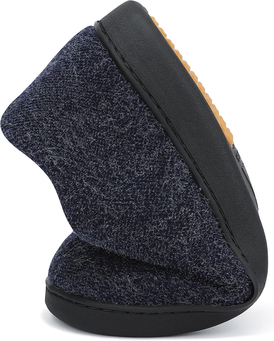 Mishansha Herren Winter Warme Hausschuhe Memory Foam Plüsch Pantoffeln,Gr.39-48 Blau 39 EU, Blau 39