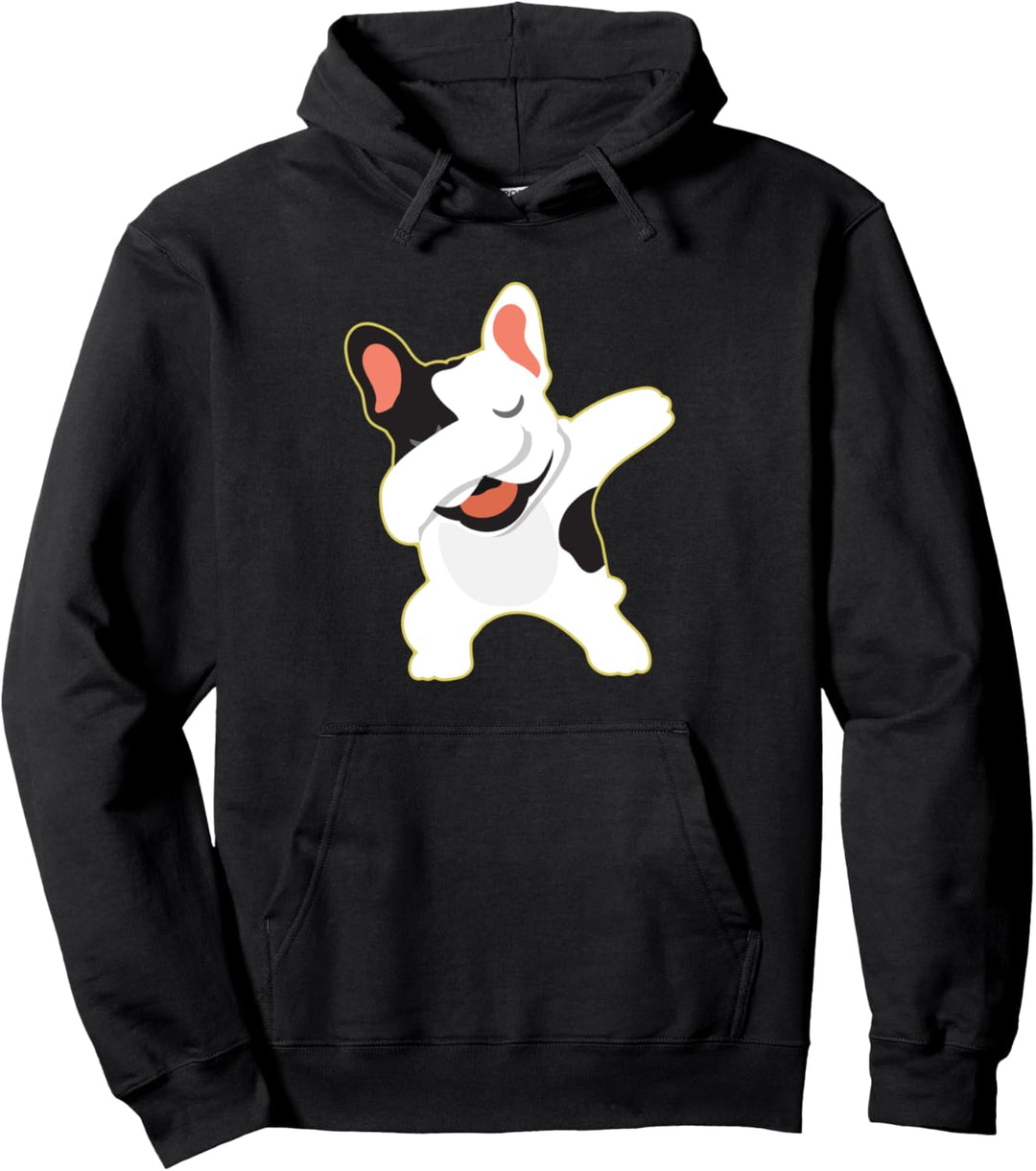 Dabbing Französische Bulldogge Kleidung Frenchie Geschenk Pullover Hoodie