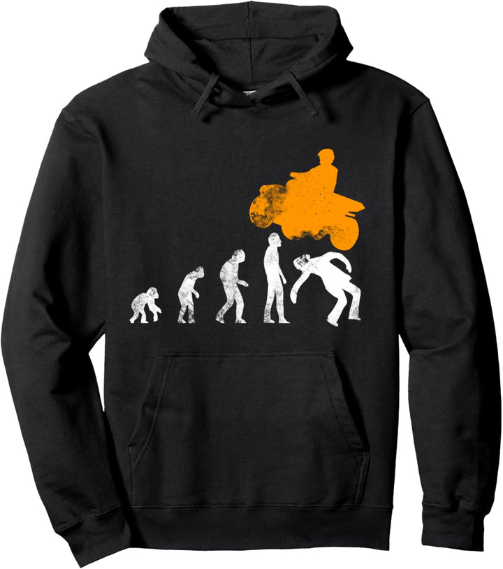 Stand Up Evolution Vierrad Motocross Quadcross Quadbike Pullover Hoodie