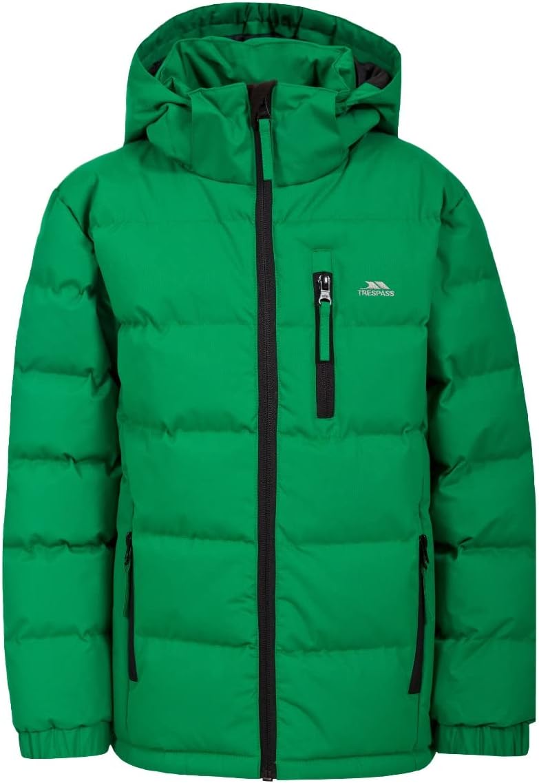 Trespass Herren Tuff-Male JKT Jacke 3-4 Jahre Grün (Clover), 3-4 Jahre Grün (Clover)