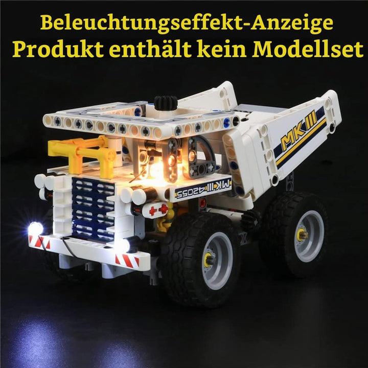GEAMENT LED Licht-Set Kompatibel mit Lego Schaufelradbagger (Bucket Wheel Excavator) - Beleuchtungss