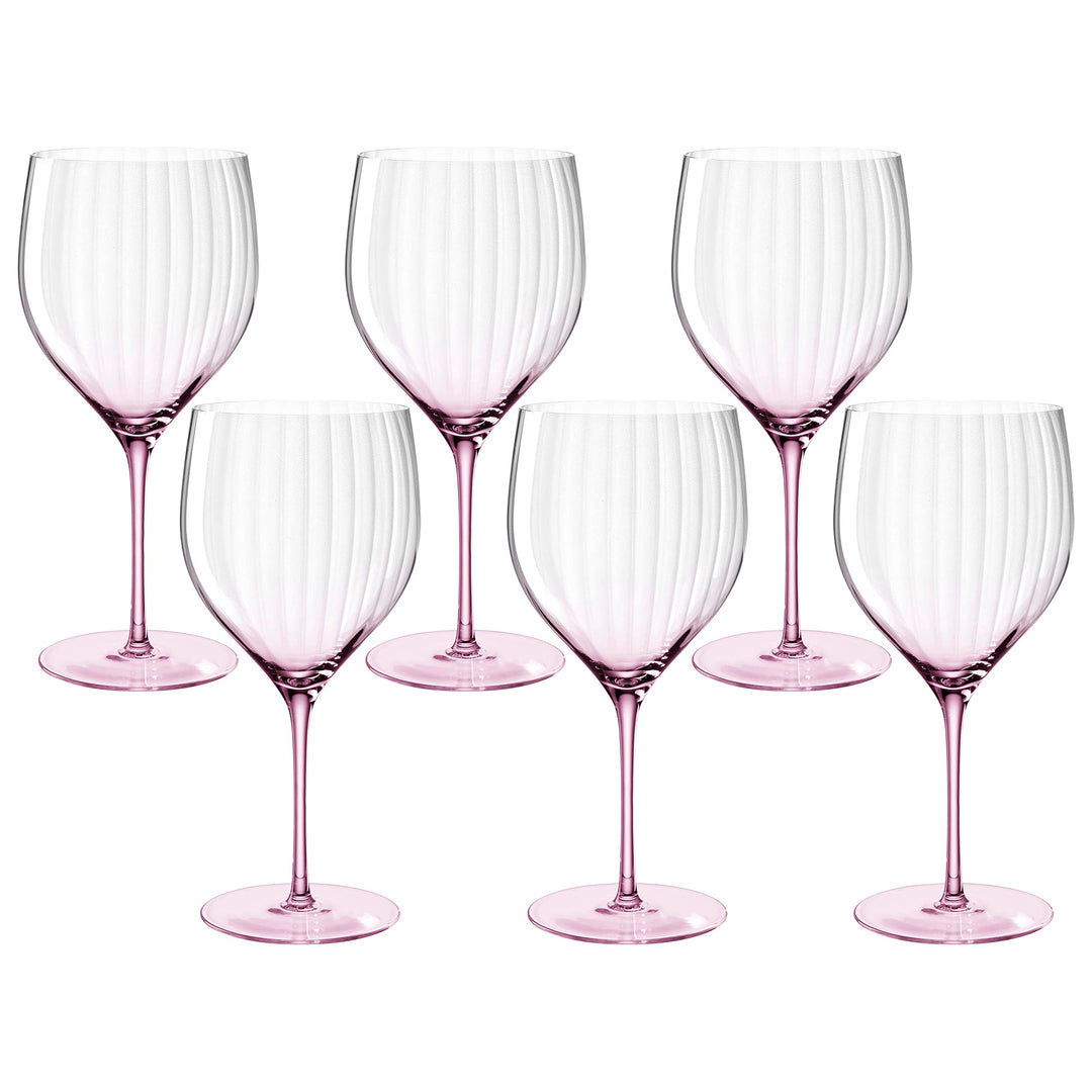 Leonardo Poesia Cocktailglas 6er Set, spülmaschinengeeignete Getränkegläser für Mixgetränke, Höhe 23
