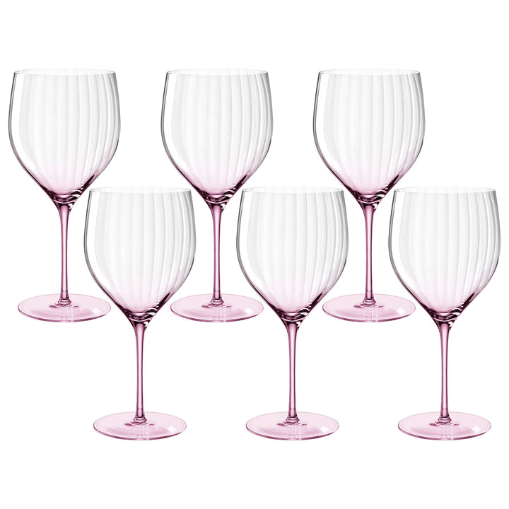 Leonardo Poesia Cocktailglas 6er Set, spülmaschinengeeignete Getränkegläser für Mixgetränke, Höhe 23