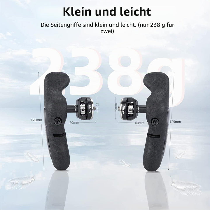 Nitze Side Handle ARRI Rosette,Seitengriff-Kit mit ARRI-Rosette, linker Seitengriff, rechter Seiteng
